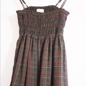 Blue and green Ralph Lauren striped dress